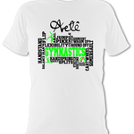 Arete Word Art T-Shirt - Arete Leotards